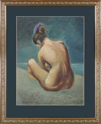 Ротач Александр Лукич. Обнаженная со спины 